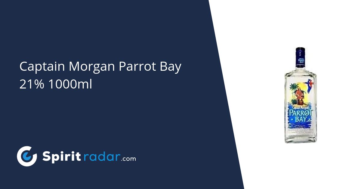 Captain Parrot Bay 21 1000ml Spirit Radar