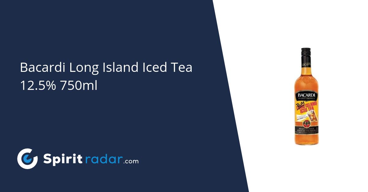 Bacardi Long Island Iced Tea 12.5 750ml Spirit Radar