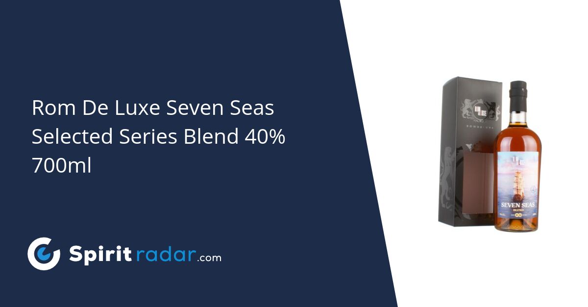 RomDeLuxe Seven Seas Selected Series Blend 40% 700ml - Spirit Radar
