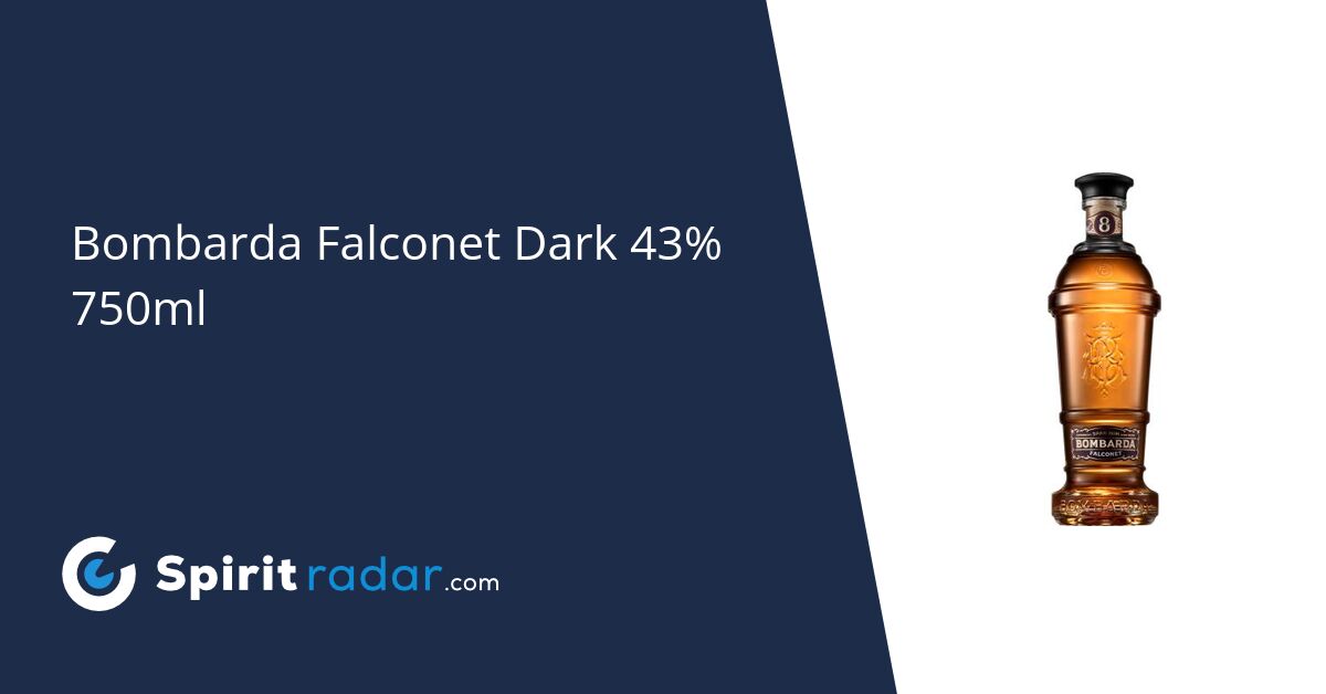 Bombarda Dark 43 750ml Spirit Radar