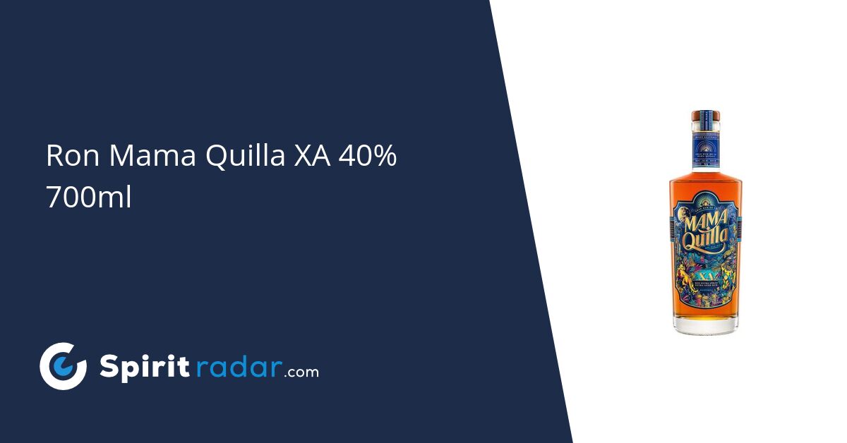 Ron Mama Quilla XA 40% 700ml - Spirit Radar