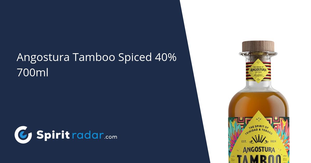 Angostura Tamboo Spiced 40% 700ml - Spirit Radar