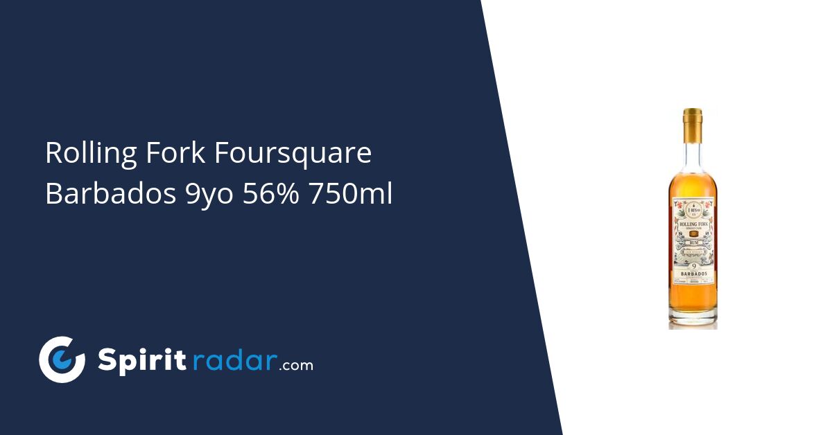 Rolling Fork Foursquare Barbados 9yo 56 750ml Spirit Radar