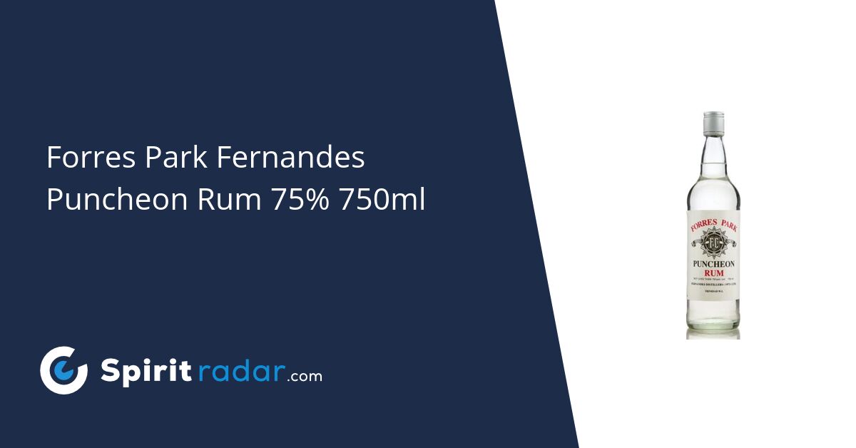 Forres Park Fernandes Puncheon Rum 75 750ml Spirit Radar