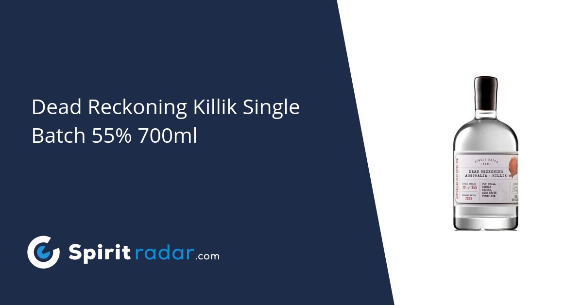 Dead Reckoning Killik Single Batch 55% 700ml - Spirit Radar