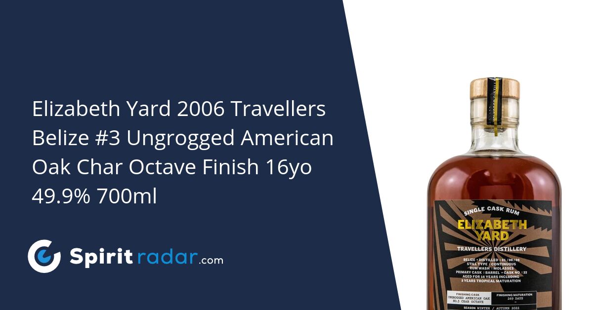 Elizabeth Yard 2006 Travellers Belize #3 Ungrogged American Oak Char ...