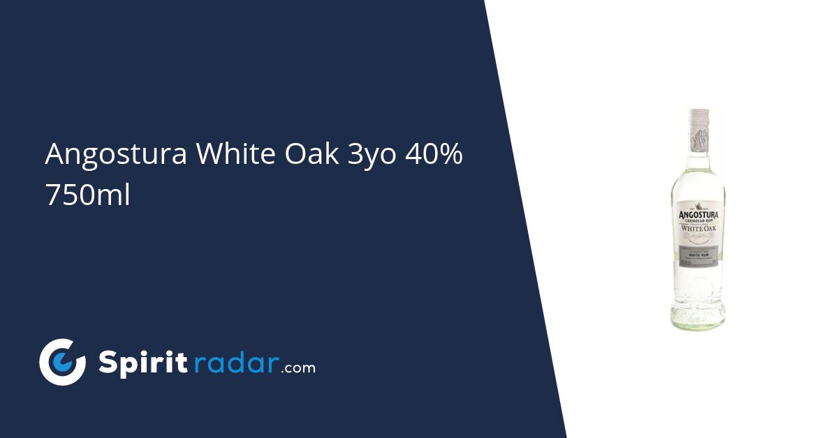 Angostura White Oak 3yo 40% 750ml