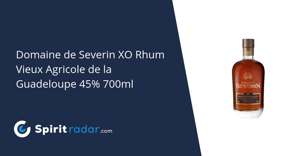Domaine de Severin 1986 70cl 45% ラム酒 Domaine de Severin XO Rhum Vieux Agricole de la Guadeloupe