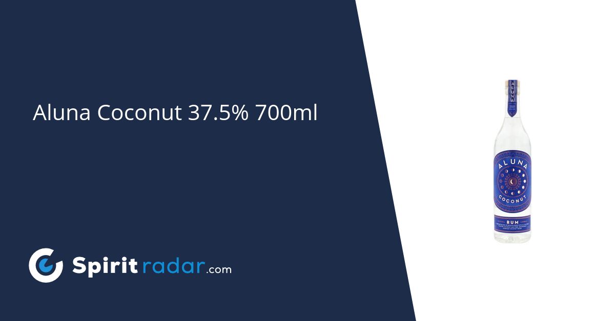 Aluna 700ml - Coconut Spirit Radar 37.5%