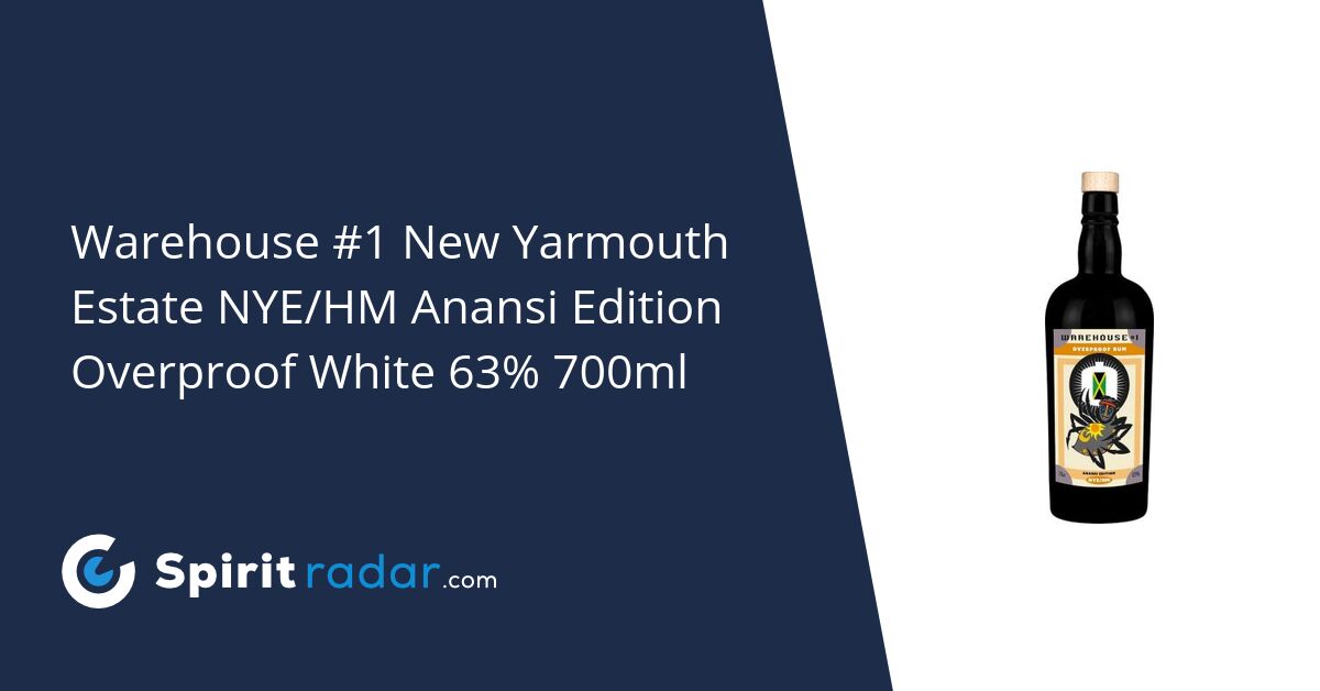 Warehouse 1 New Yarmouth Estate NYE/HM Anansi Edition Overproof White