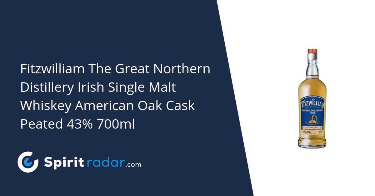 Fitzwilliam The Great Northern Distillery Irish Single Malt Whiskey ...