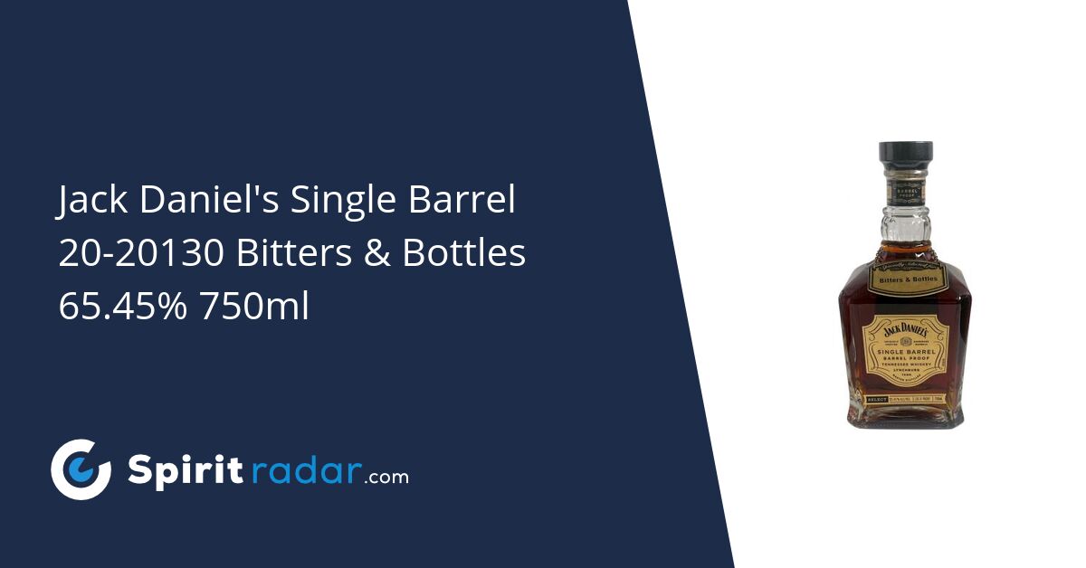 Jack Daniel's Single Barrel 2020130 Bitters & Bottles 65.45 750ml