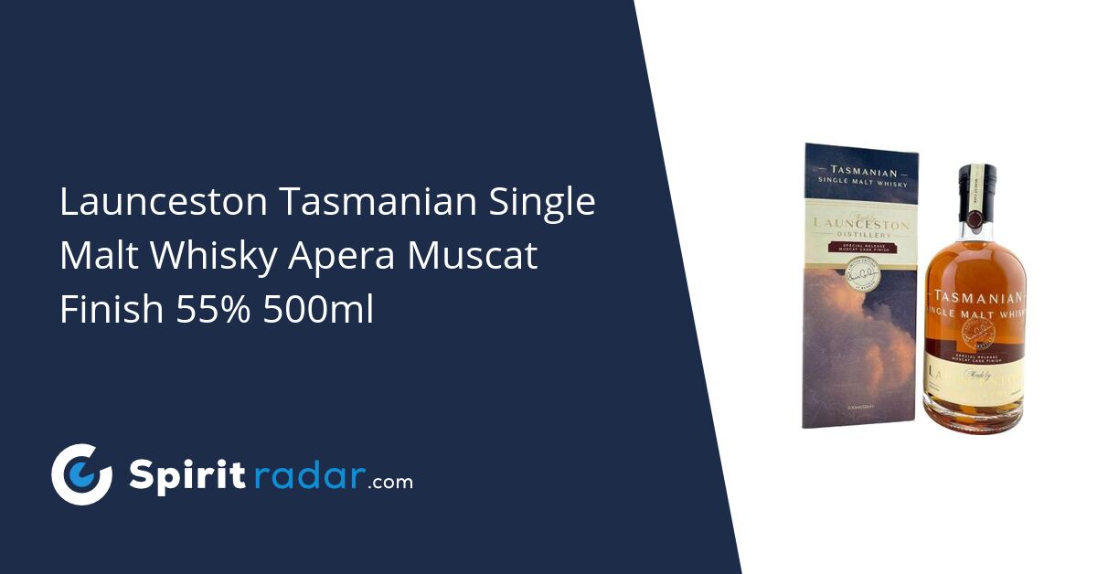 Launceston Tasmanian Single Malt Whisky Apera Muscat Finish 55 500ml