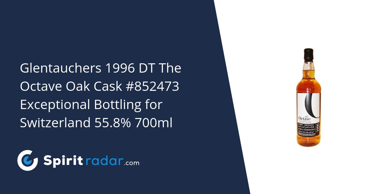 Glentauchers 1996 DT The Octave Oak Cask #852473 Exceptional