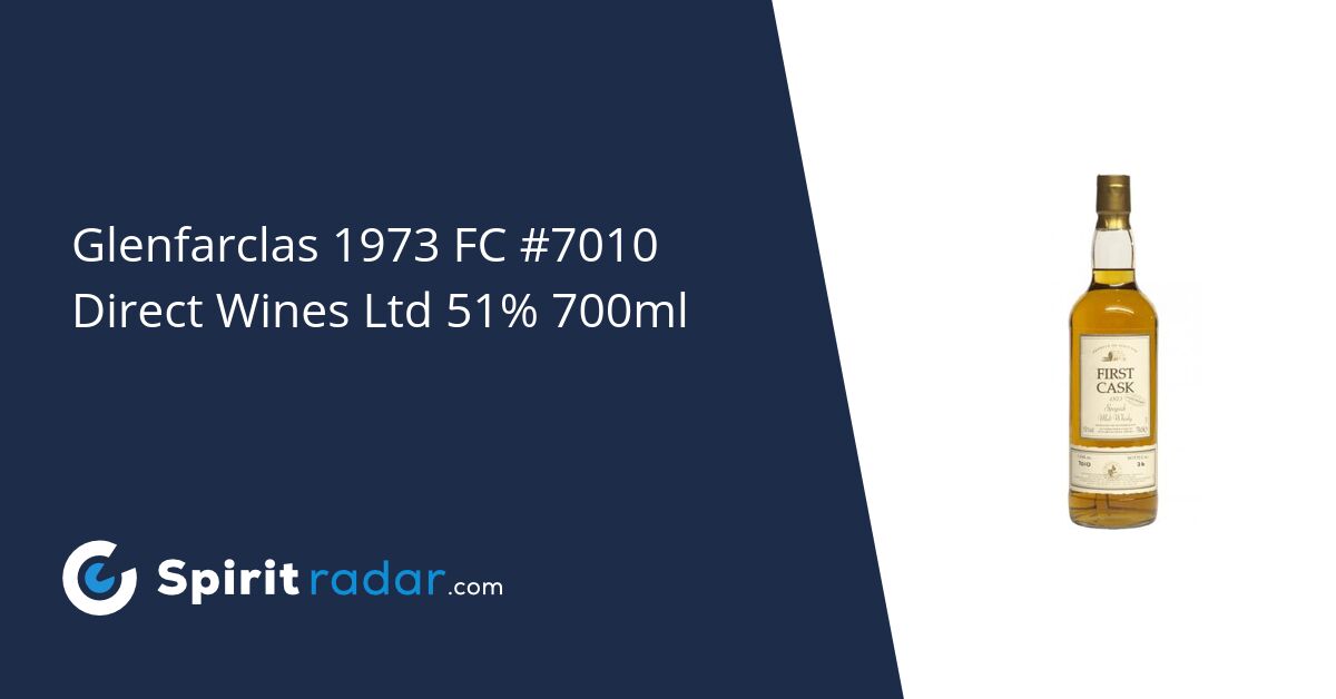 Glenfarclas 1973 FC 7010 Direct Wines Ltd 51 700ml Spirit Radar