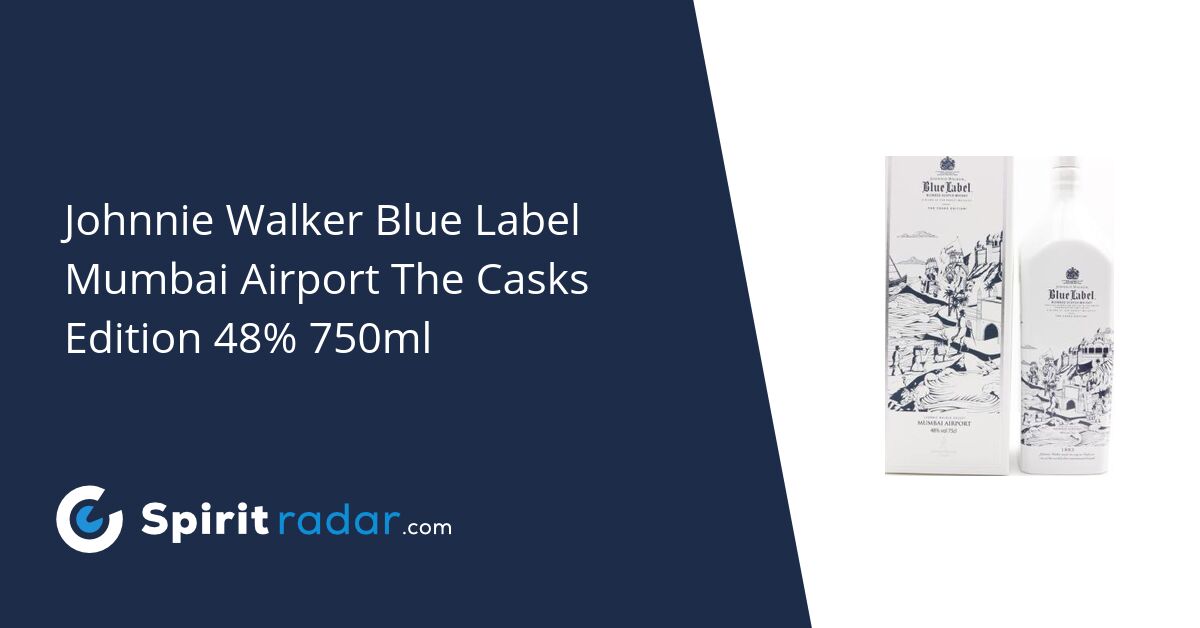 Johnnie Walker Blue Label Mumbai Airport The Casks Edition 48 750ml