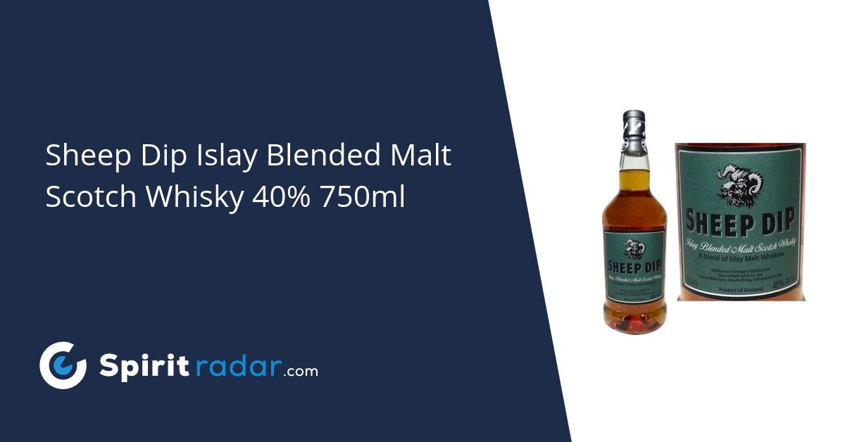 Sheep Dip Islay Blended Malt Scotch Whisky 40 750ml Spirit Radar