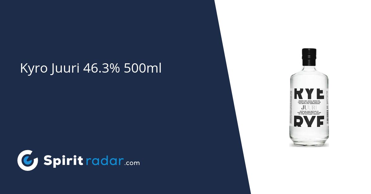 Kyro Juuri 46.3 500ml Spirit Radar