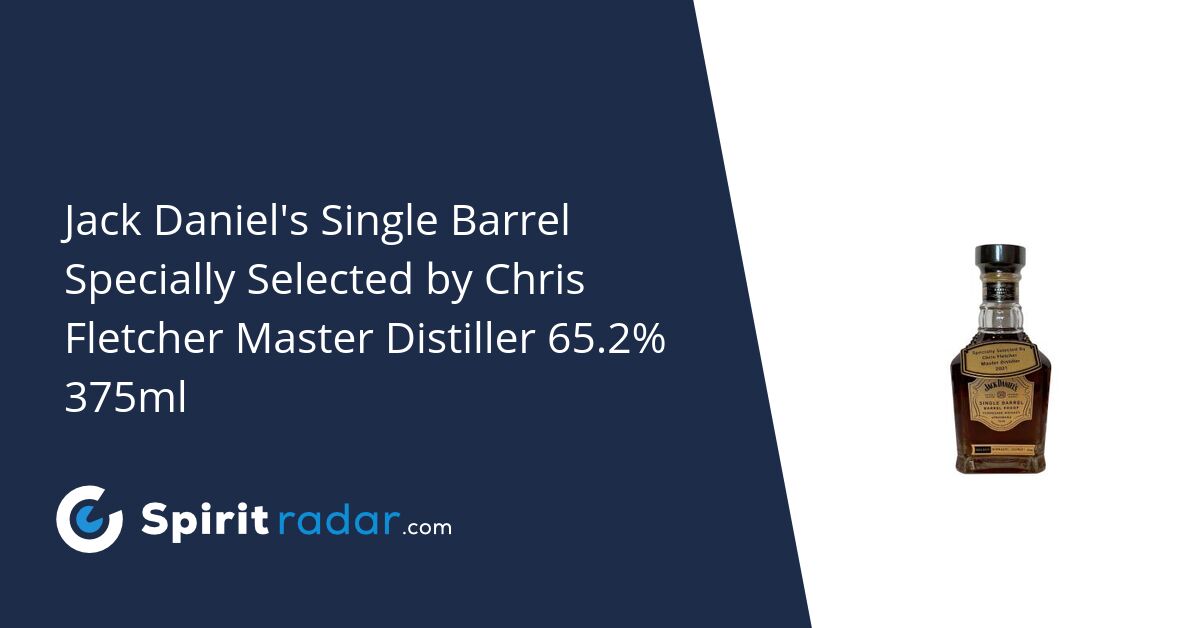 Jack Daniel's Single Barrel Specially Selected by Chris Fletcher Master