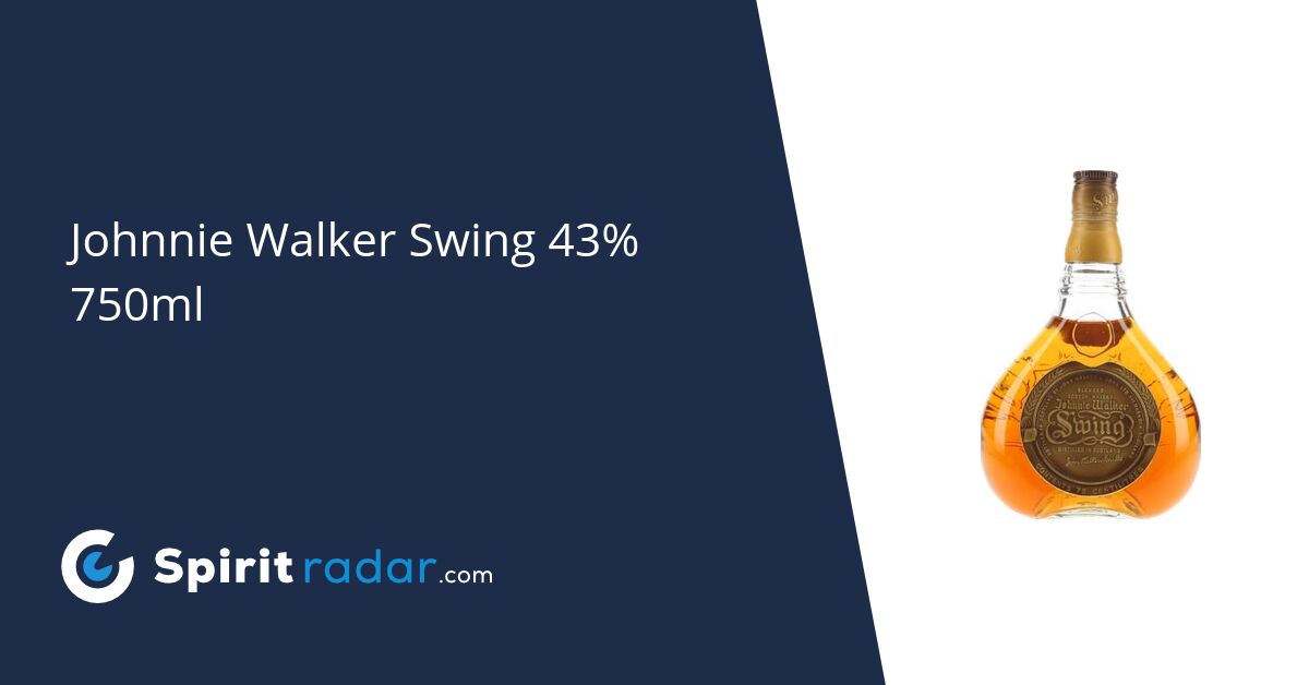Johnnie Walker Swing 43% 750ml - Spirit Radar