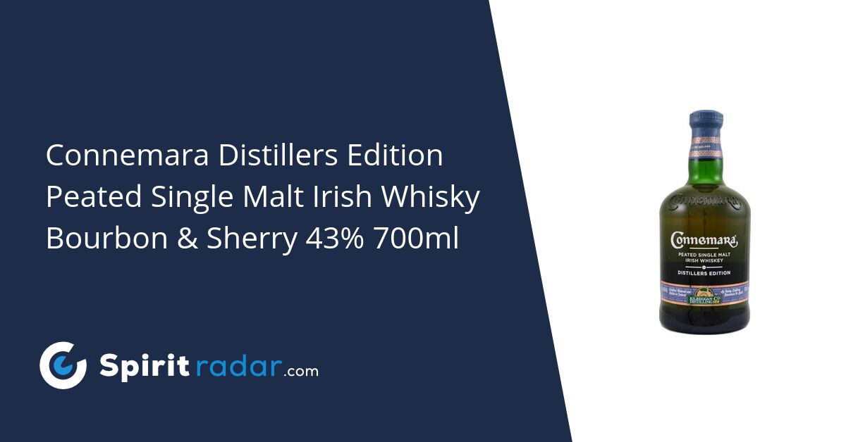 Connemara Irish Whiskey Peated Single Malt www.spiritradar.com