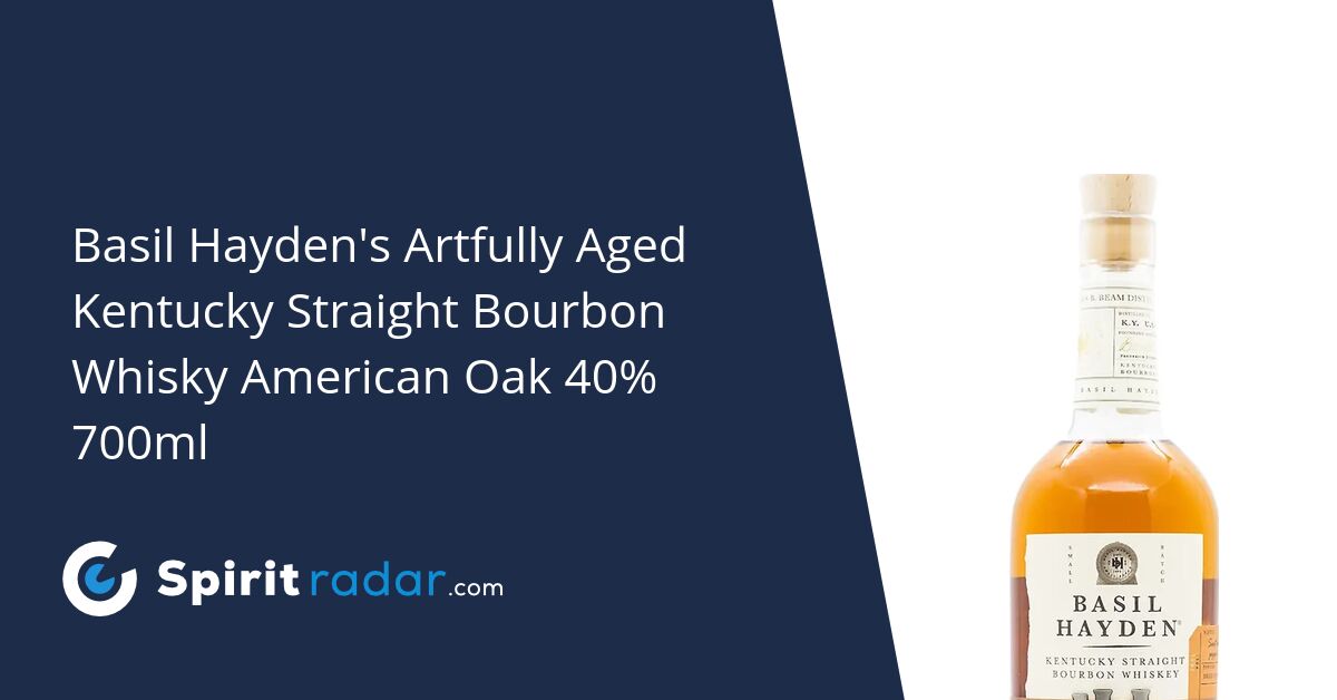 Basil Hayden's Artfully Aged Kentucky Straight Bourbon Whisky American