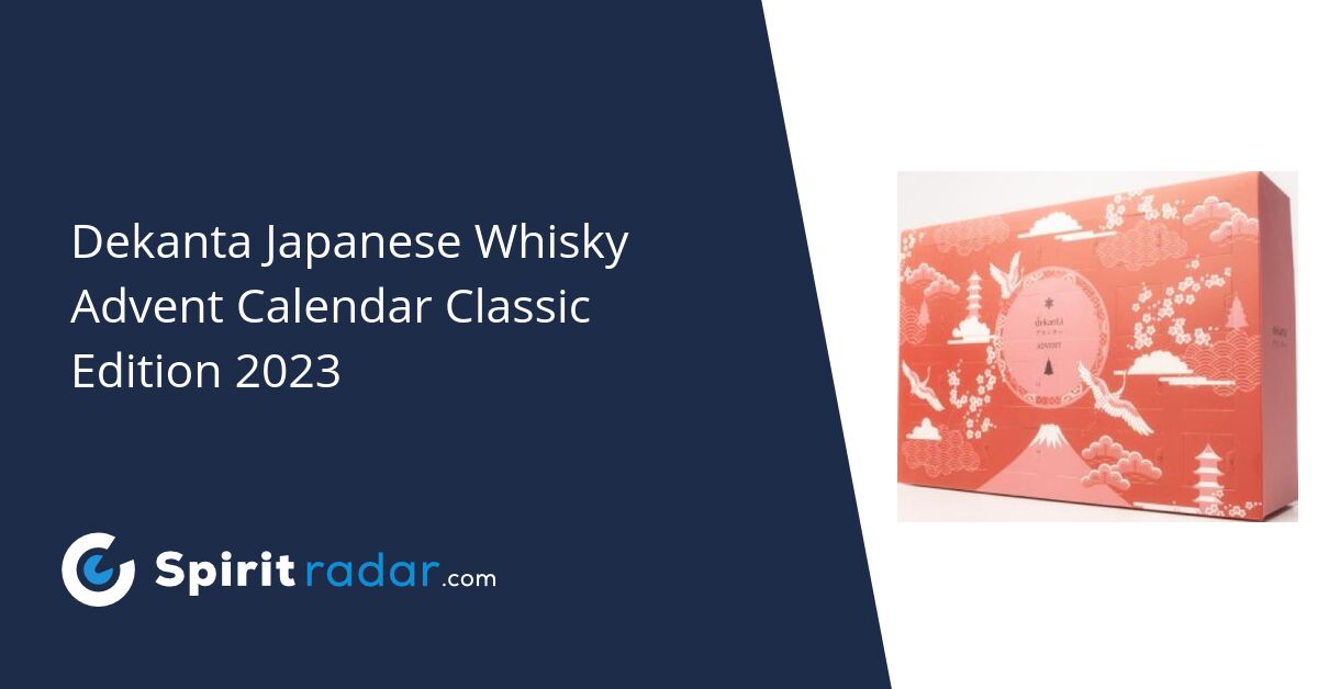 Dekanta Japanese Whisky Advent Calendar Classic Edition 2023 Spirit Radar
