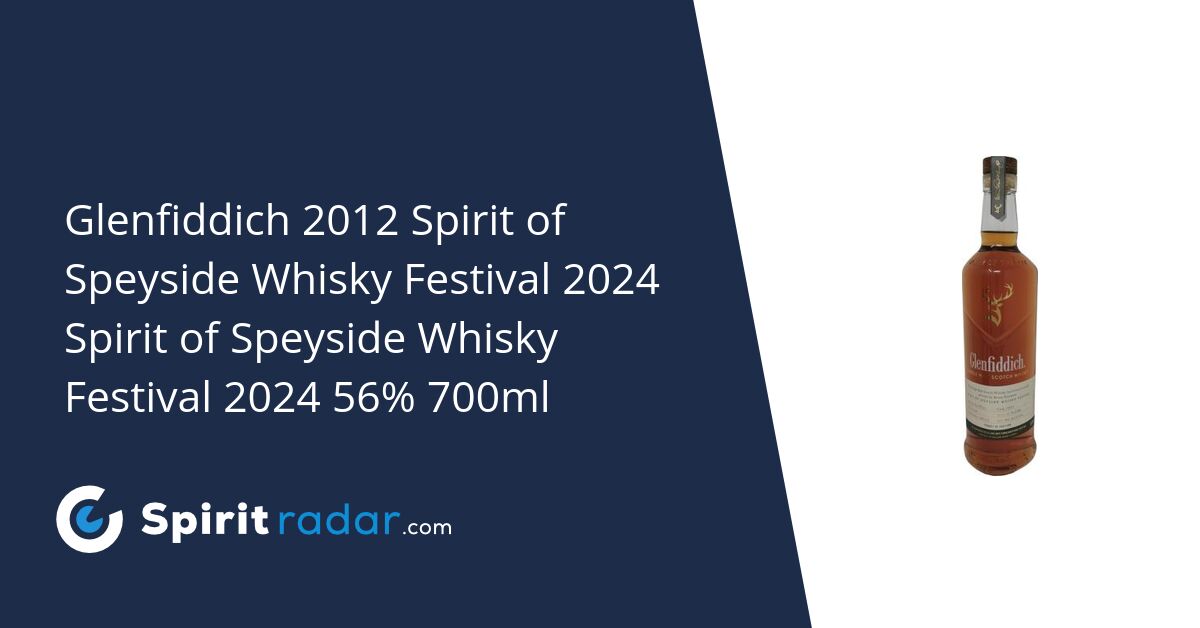 Glenfiddich 2012 Spirit of Speyside Whisky Festival 2024