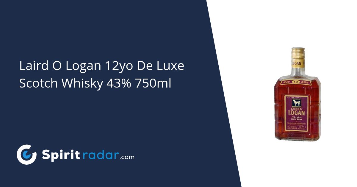 Laird O Logan 12yo De Luxe Scotch Whisky 43% 750ml - Spirit Radar