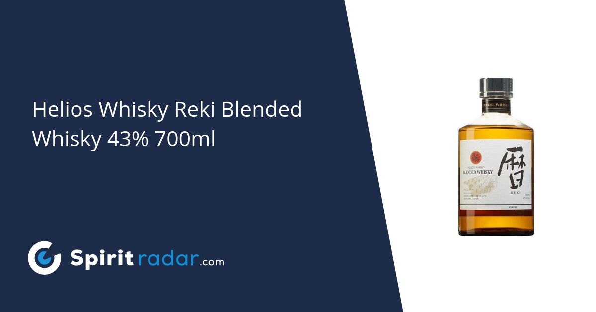 Helios Whisky Reki Blended Whisky Rum & Bourbon Casks Kamiki Drinks B.V ...