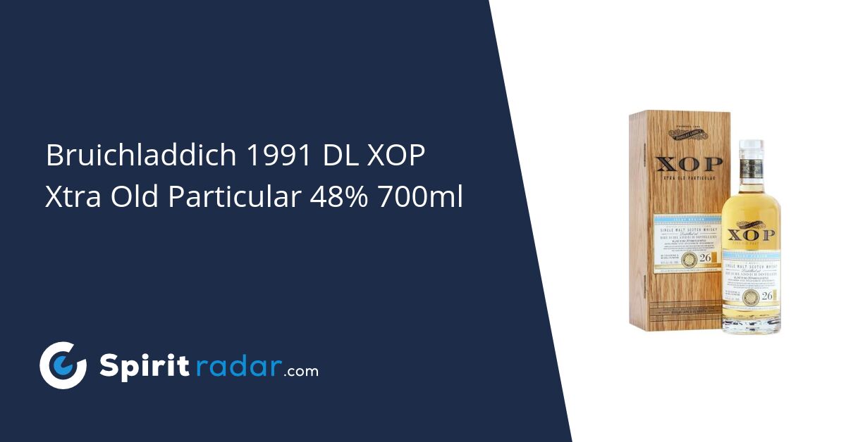 Bruichladdich 1991 DL XOP Xtra Old Particular Refill Hogshead 48% 700ml ...