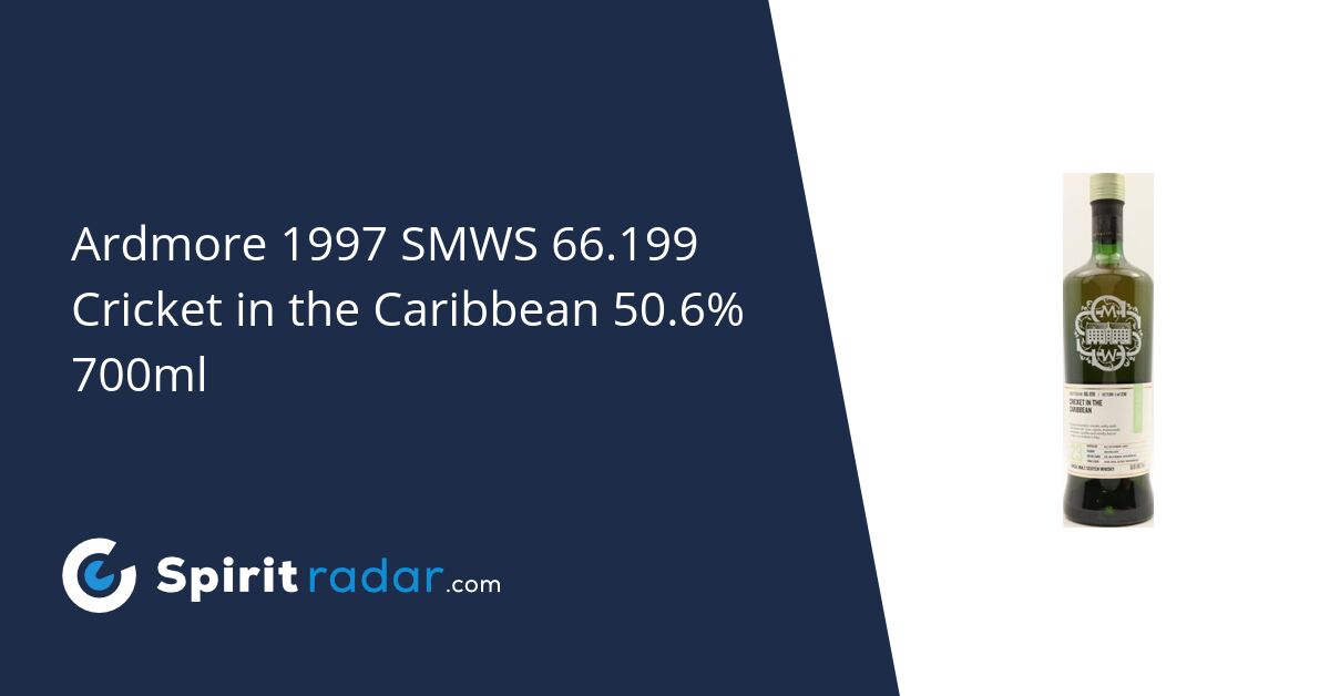Ardmore 1997 SMWS 66.199 Cricket in the Caribbean 2nd Fill HTMC ...