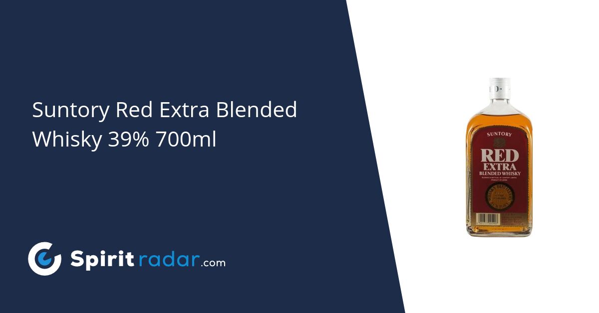 Suntory Red Extra Blended Whisky 39% 700ml - Spirit Radar