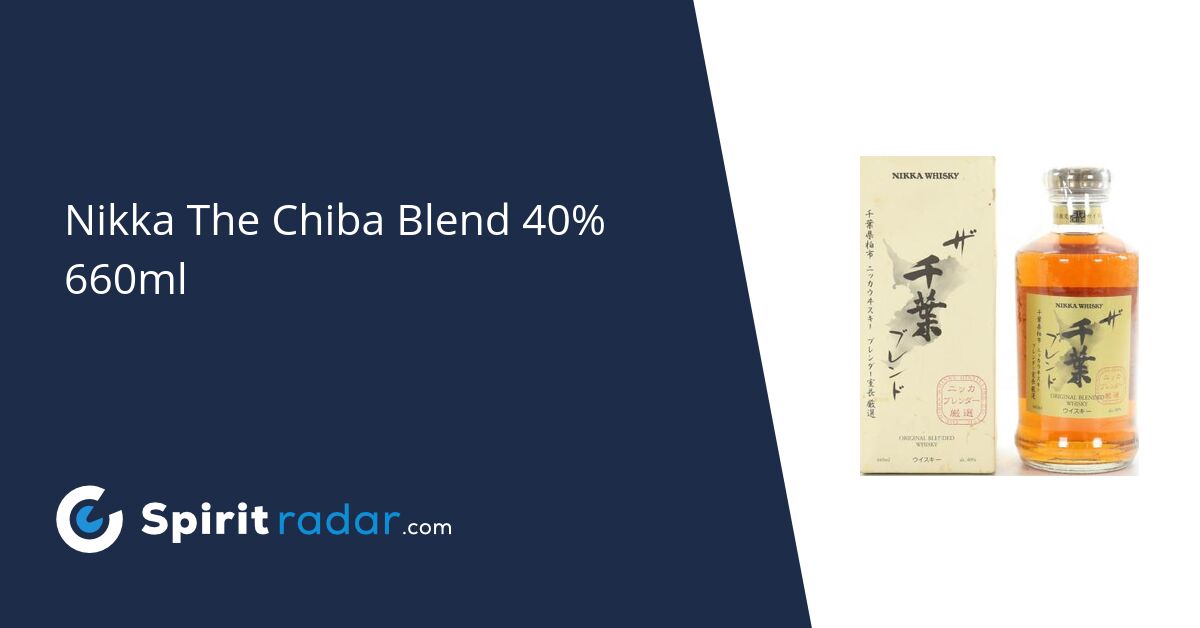 NIKKA WHISKY The Blend 660ml 40%