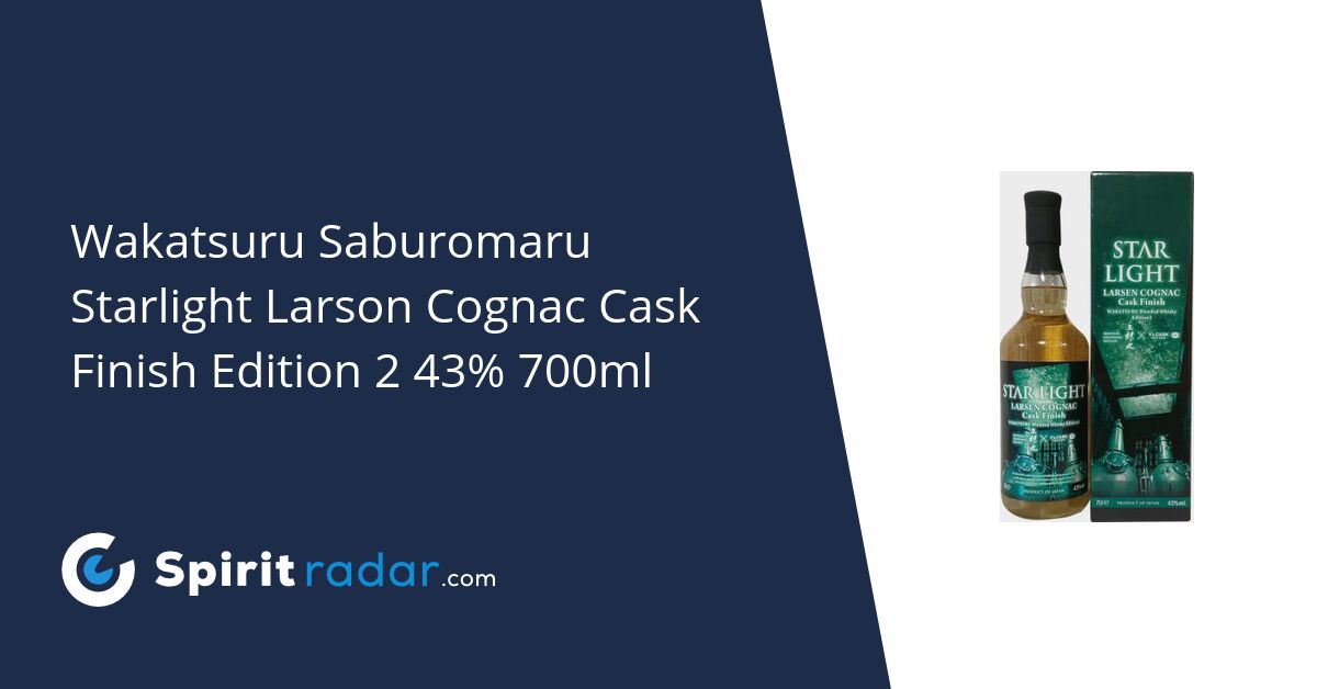 Wakatsuru Saburomaru Starlight Larson Cognac Cask Finish Edition 2