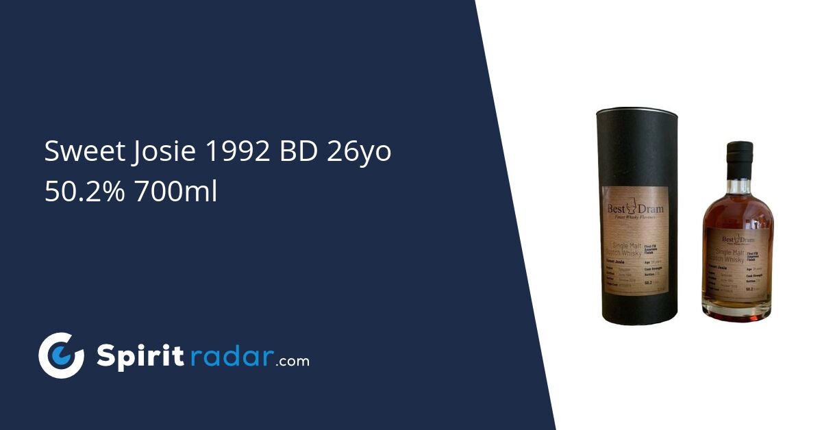 Sweet Josie 1992 BD 26yo 1st Fill Amarone Finish #1708828 50.2 