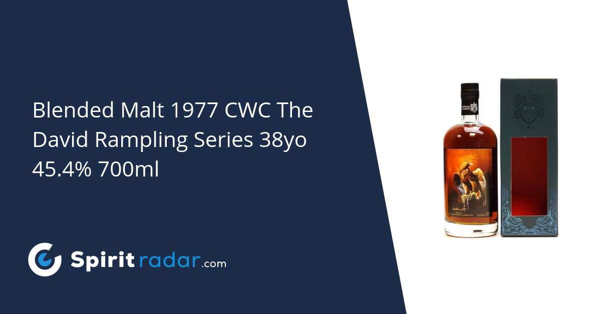 Blended Malt 1977 CWC The David Rampling Series 38yo 45.4% 700ml ...