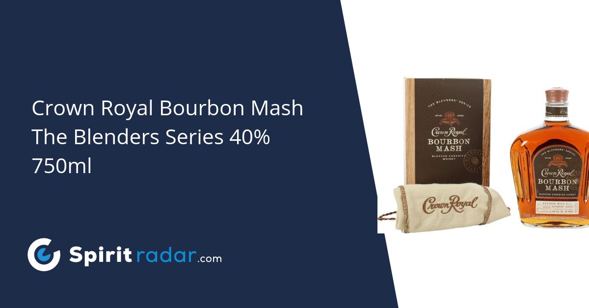 Crown Royal Bourbon Mash The Blenders Series Charred New American Oak