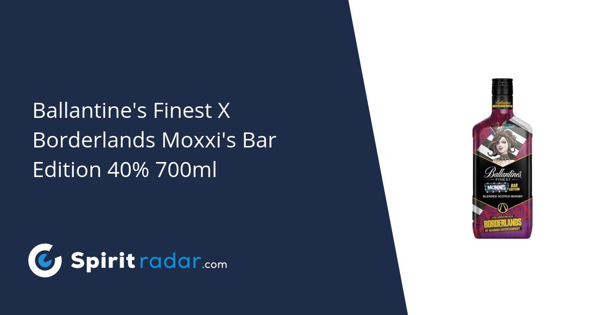 Ballantine's Finest X Borderlands Moxxi's Bar Edition 40 700ml