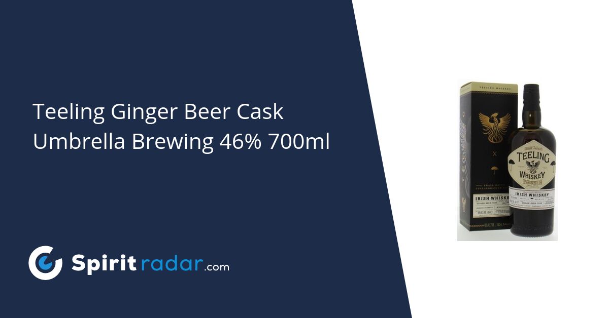 Teeling Ginger Beer Cask Umbrella Brewing 46 700ml Spirit Radar